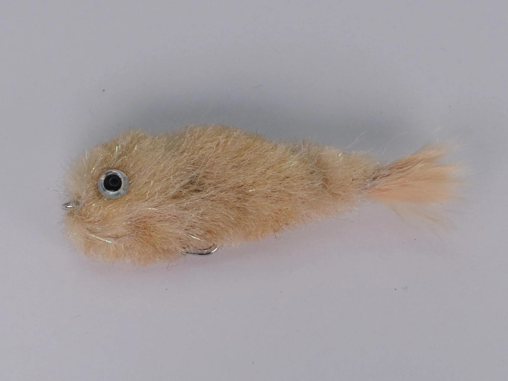 DNA Game Breaker Articulated Micro Minnow 2in Tan (Size 8 Hook)